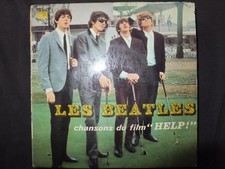 VINYL 45 TOURS LES BEATLES / CHANSONS DU FILM HELP /