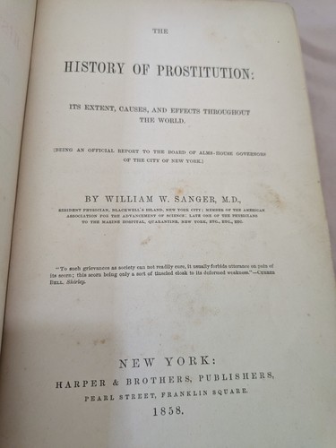 History prostitution by - history,