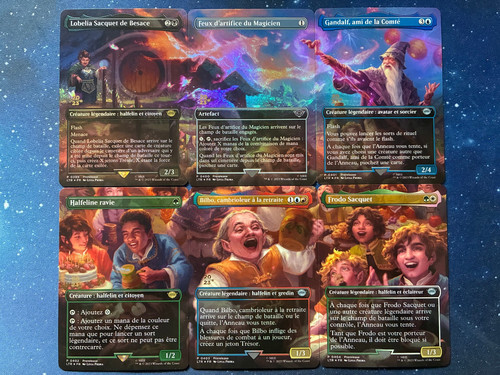 Mtg lotr lot cartes scène - mtg,