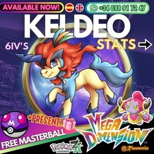 Keldeo Full Competitive 6IVs