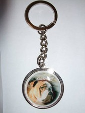 Porte-clés en métal - chien