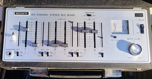 Mini table mixage sony 6 - mini, de