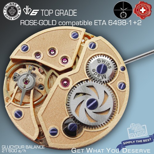 Movement calibre db6 rose - db6,