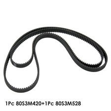 1 Set Breadmaker Belts 80S3M420+80S3M528 Conveyor for Bifinett KH1171 7111