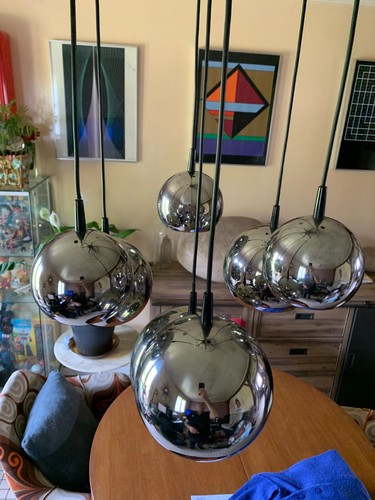 Suspension lustre vintage - lustre,