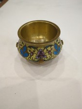 Coupe Vide Poche Bronzé Doré Émaillée Cloisonné Ferdinand BARBEDIENNE 