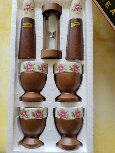 Vintage set coquetiers - set,