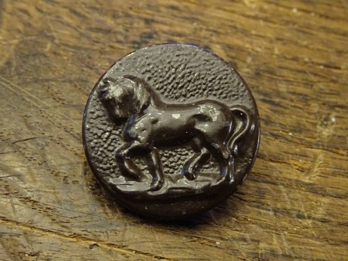 Ancien bouton chasse vénerie