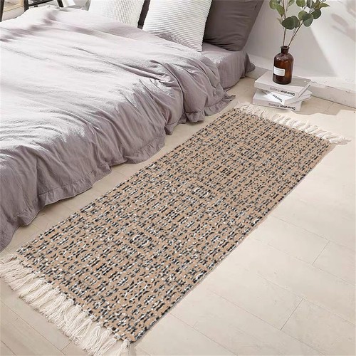 Tapis bohème coton - tapis,