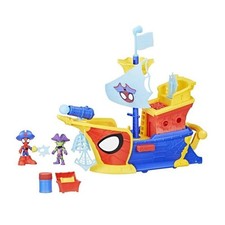 Bateau de pirates Spidey Bulles et toiles Water-Webs, Marvel Spidey et ses Amis 