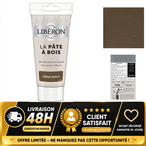 Libéron pâte bois chêne - pâte, à