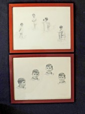 Beautiful Child Photography Set - Signed Nursery Vintage Decor