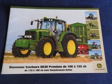 catalogue john deer tracteurs 6030 premium  2007