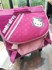 Cartable À Roulettes Hello Kitty Sanrio rose
