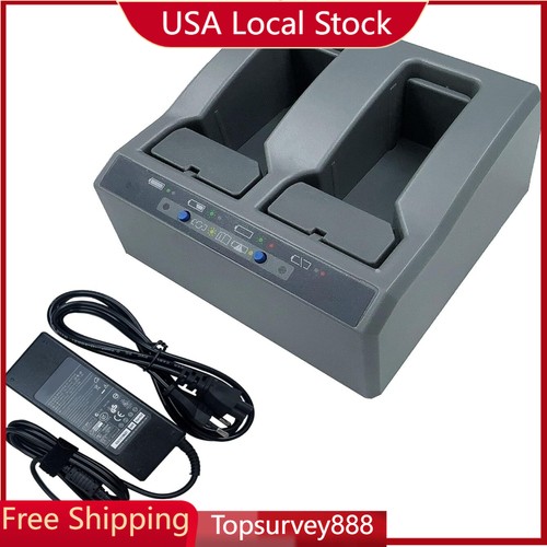 Dual slots battery charger for - slots,