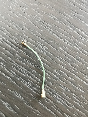 Antenne coaxial verte pour