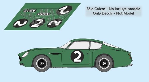 Autocollants aston martin db4 - martin,