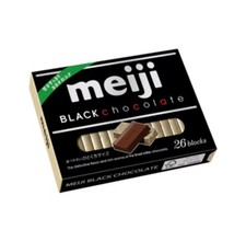 BOÎTE chocolat noir Meiji (26 pièces) chocolat Meiji directement du Japon