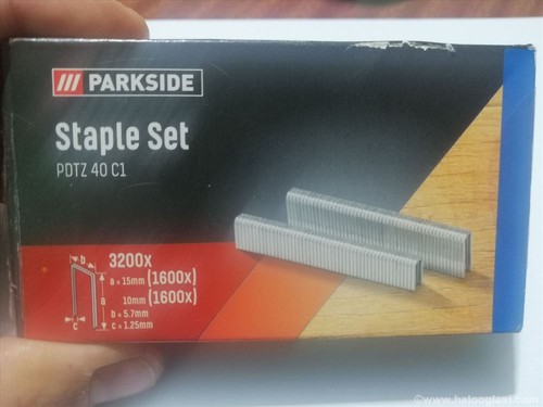 Parkside set agrafes - parkside®,