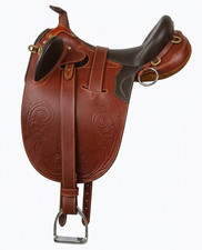 Selle australienne en cuir