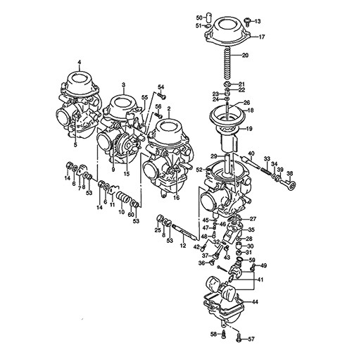 Suzuki 900 1994 1998 kit - rf, 1994-1998