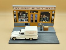 1/43 Peugeot 203 Van Diorama "La Boulangerie" Véhicules Utilitaires IXO Altaya