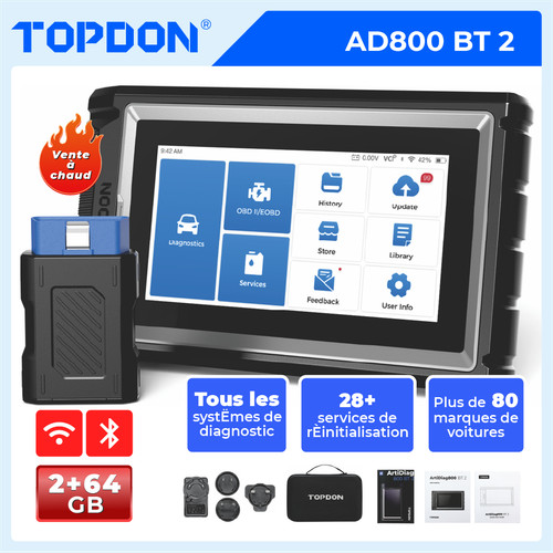 2026 topdon ad800 2 - 2026, bt