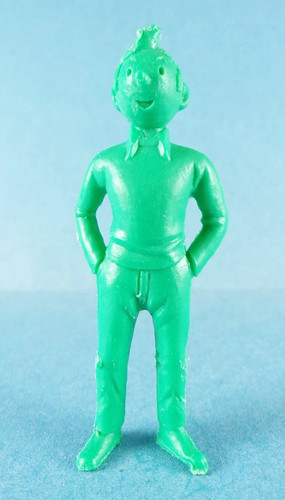 Tintin figurine monochrome - tintin,