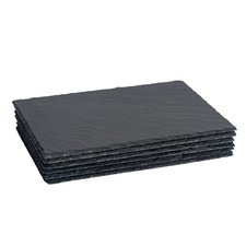 6x Rectangle Sets de Table en