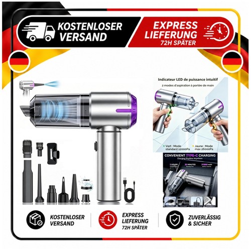 Aspirateur voiture sans fil