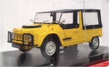 Hachette 1/24 Scale Diecast G111V006 - Citroen Mehari 4x4 - Yellow/Black