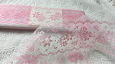 RUBAN EN TULLE FLEURI  10