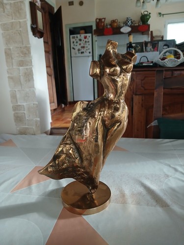 Sculpture femme nue bronze - sculpture, en