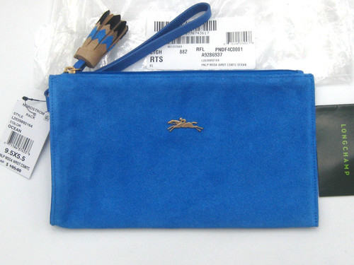 Longchamp penelope ocean blue - longchamp,