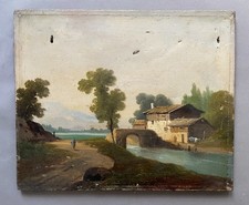 Tableau ancien à restaurer