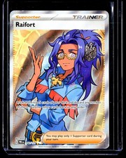 2025 Scarlet & Violet Series - Prismatic Evolutions Raifort Ultra Rare #142