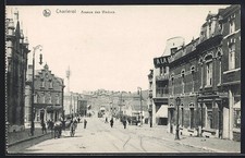 CPA Charleroi, Avenue des Viaducs 