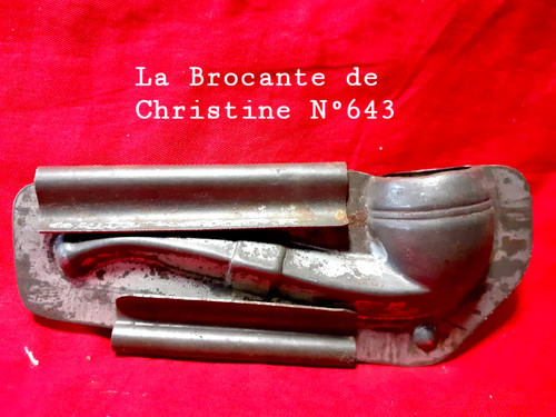 643 moule chocolat ancien - a,