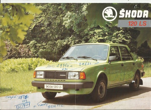 Skoda 120 type 742 1982 - 120, ls