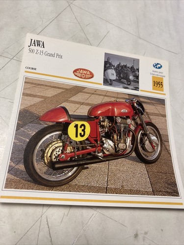 Jawa 500 grand - z-15, 1955