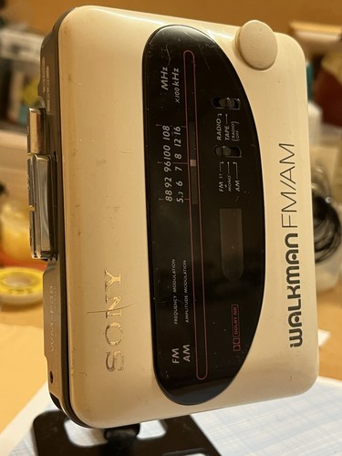 Sony portable radio cassette - sony,