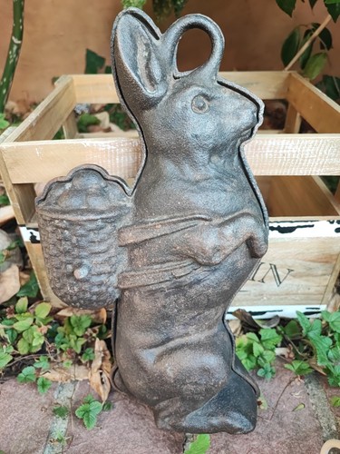 Antique cast iron easter - antique,