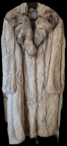 Splendide manteau fourrure - manteau, en