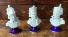 NAPOLEON : 3 bustes maréchal
