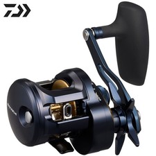 Moulinet gaucher DAIWA Baitcasting Light Jigging 25 SALTIGA 300L