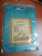 Kit point de croix "Le bureau"