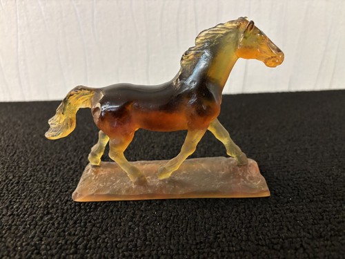 Cheval cristal daum - cheval,