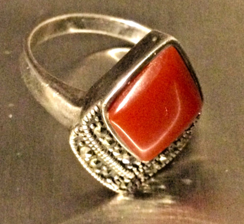 Ancienne bague argent - bague, en