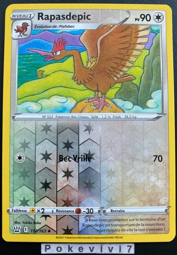 Carte pokemon rapasdepic - carte,