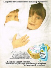 ADVERTISING ADVERTISING 084 1974 SUPPLINE Super Concentrated Softener
